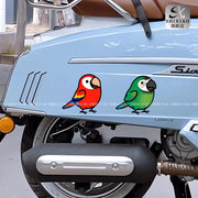 Kawaii "Chibi" Parrot Car Stickers Decal