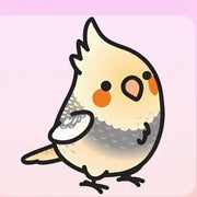 Kawaii "Chibi" Parrot Car Stickers Decal