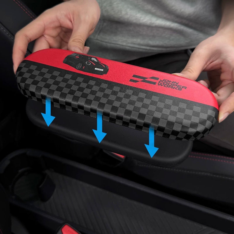 Custom-made Leather Armrest Cover for New Mini Cooper Aceman