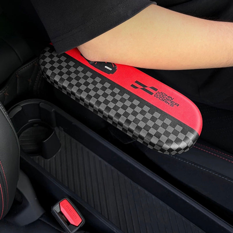 Custom-made Leather Armrest Cover for New Mini Cooper Aceman
