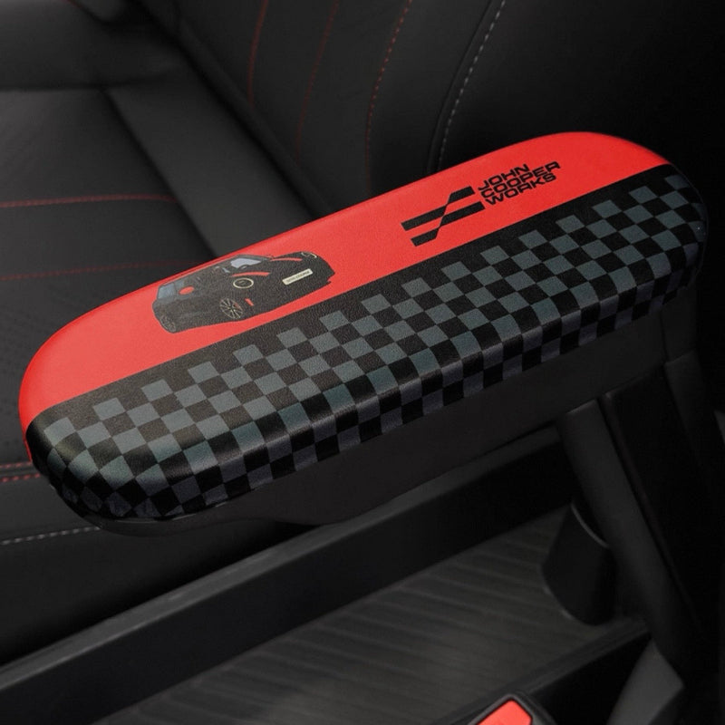 Custom-made Leather Armrest Cover for New Mini Cooper Aceman