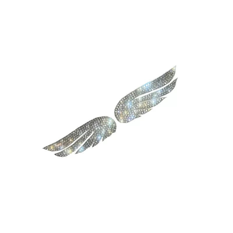 Angel Wings Rhinestone Car Emblem Sticker