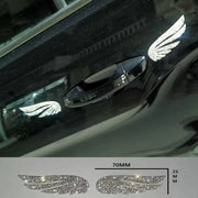 Angel Wings Rhinestone Car Emblem Sticker