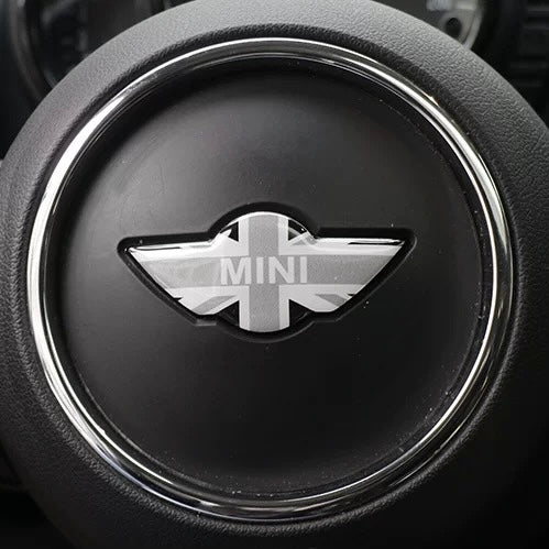 Mini Cooper Steering Wheel Emblem Decal