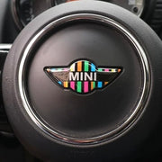 Mini Cooper Steering Wheel Emblem Decal