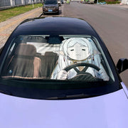 Frieren Anime Car Windshield Sun Shade