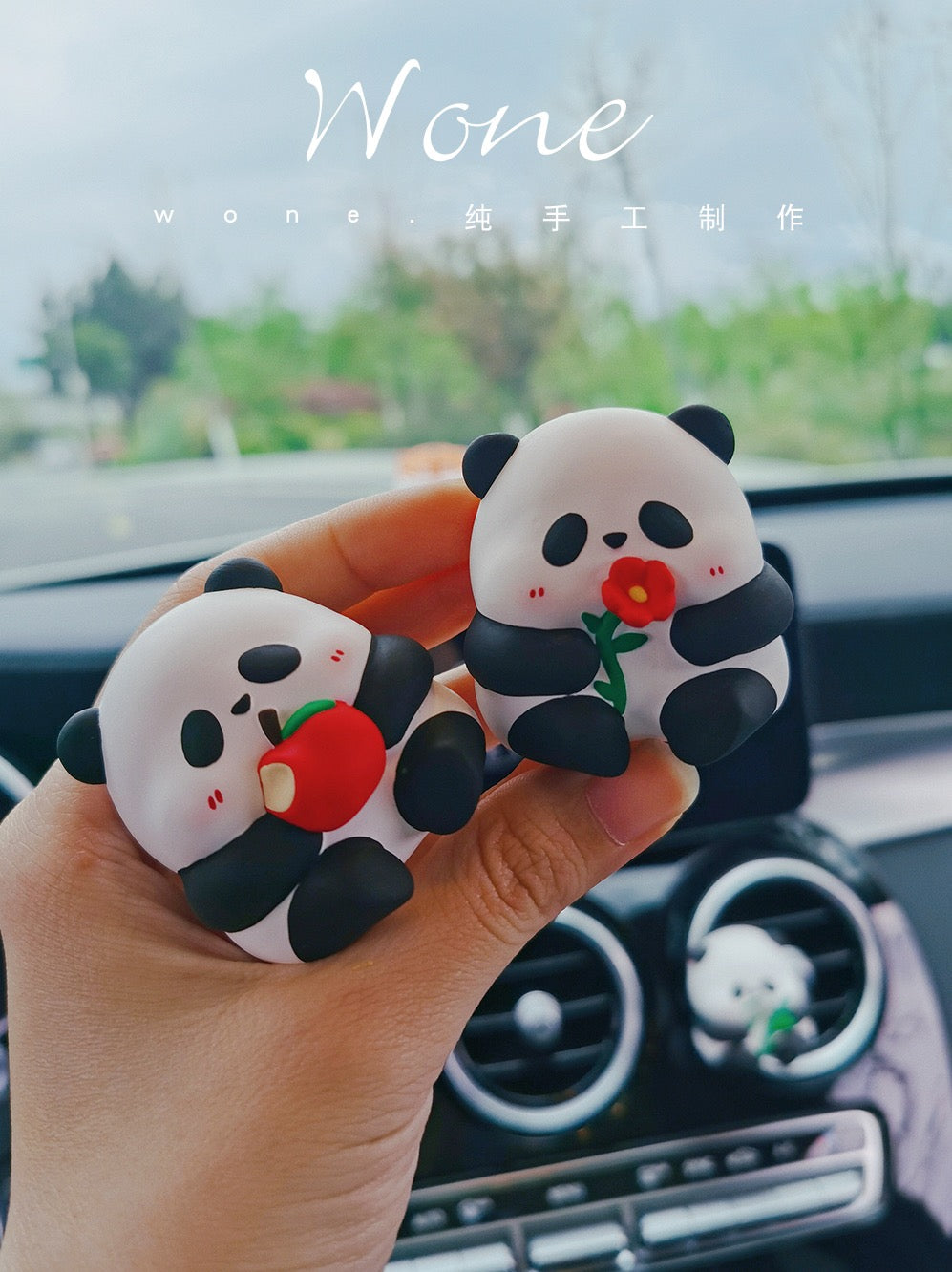 Bling bling auto Starfish Car Air Vent Rhinestones