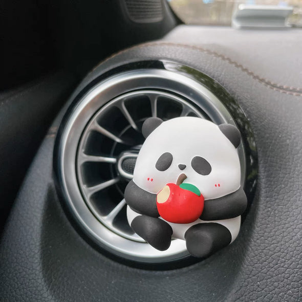 Panda Huahua Car Air Vent Decoration with Scent