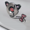 Bling Angel Wings Crown Mouse Ear Tail Bow Decal Sticker— for car logo emblem decals, rearview mirrors, doors and windows decoration