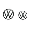 Carbon Fiber VW Volkswagen Front Grille or Rear Trunk Emblem DIY