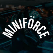 MINIFORCE Arched Rear Windshield Decal for Mini Cooper Tailgates