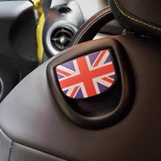 Premium Leather Front Seat Back Adjustment Handle Cover Stickers for Mini Cooper F55 F56 -jack union