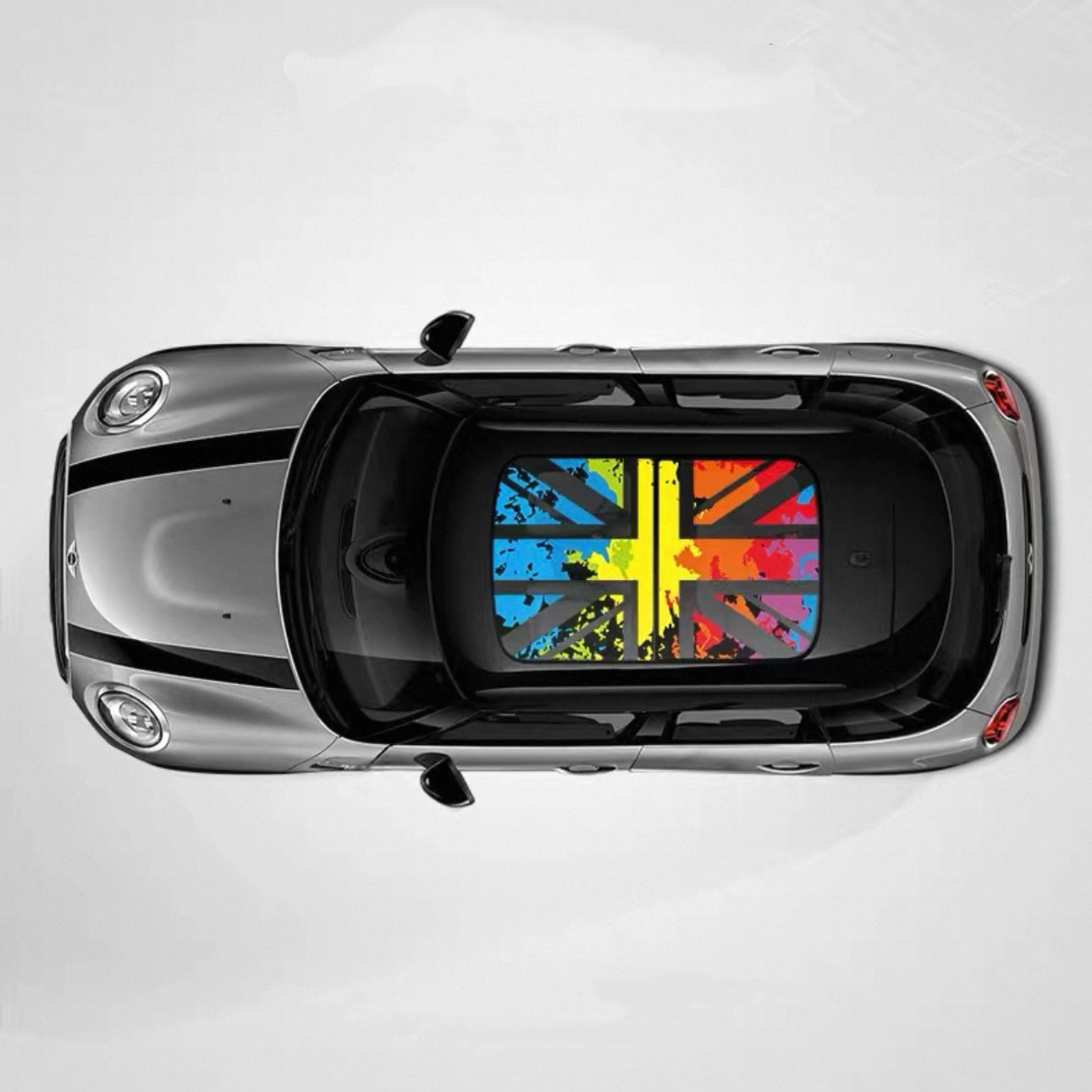 MINI Cooper J01 Sunroof Decal Wrap