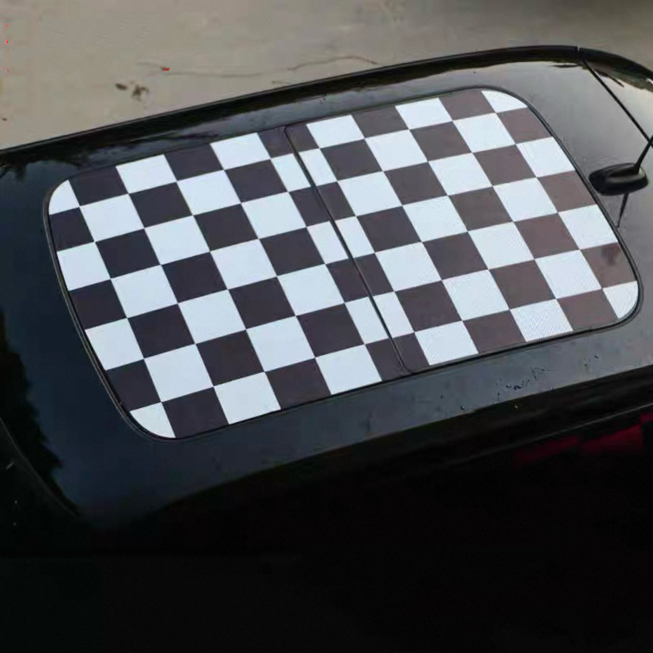 MINI Cooper J01 Sunroof Decal Wrap