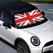 Custom MINI Cooper Windshield Sunshade Black Red Jack Union