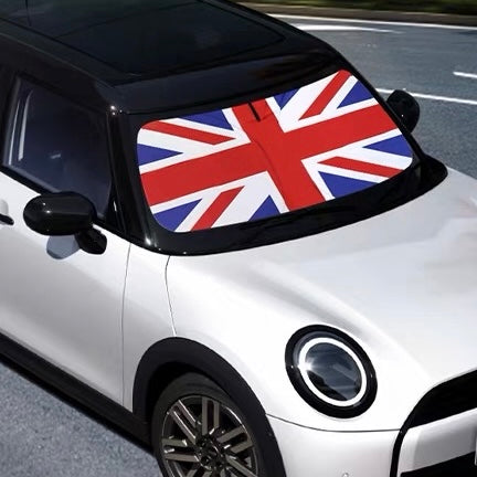 Custom MINI Cooper Windshield Sunshade Jack Union