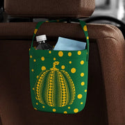 Polka Dot Pumpkin Car Trash Bin