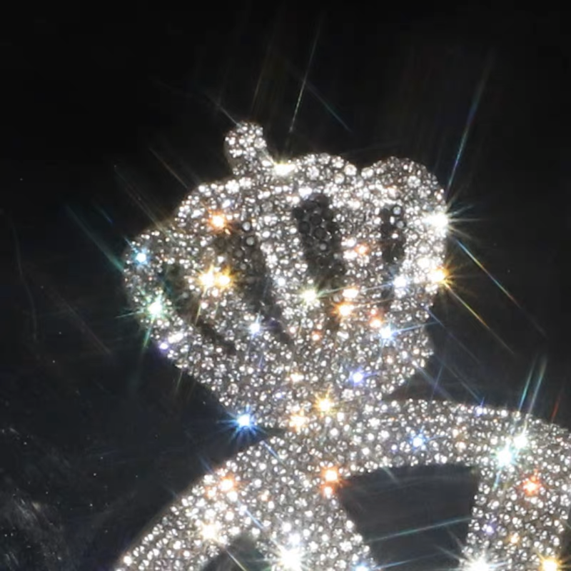 Rhinestone car decal