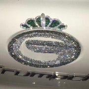 Rhinestone car decal