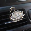 Bling Your Ride-Crystal Swan Car Air Vent Rhinestones Decoration