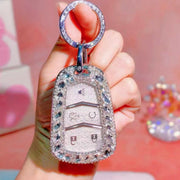 Bedazzled Cadillac Bling Car Key Holder