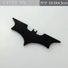 3D Chrome Metal Bat Car Decal Bumper Sticker – Carsoda