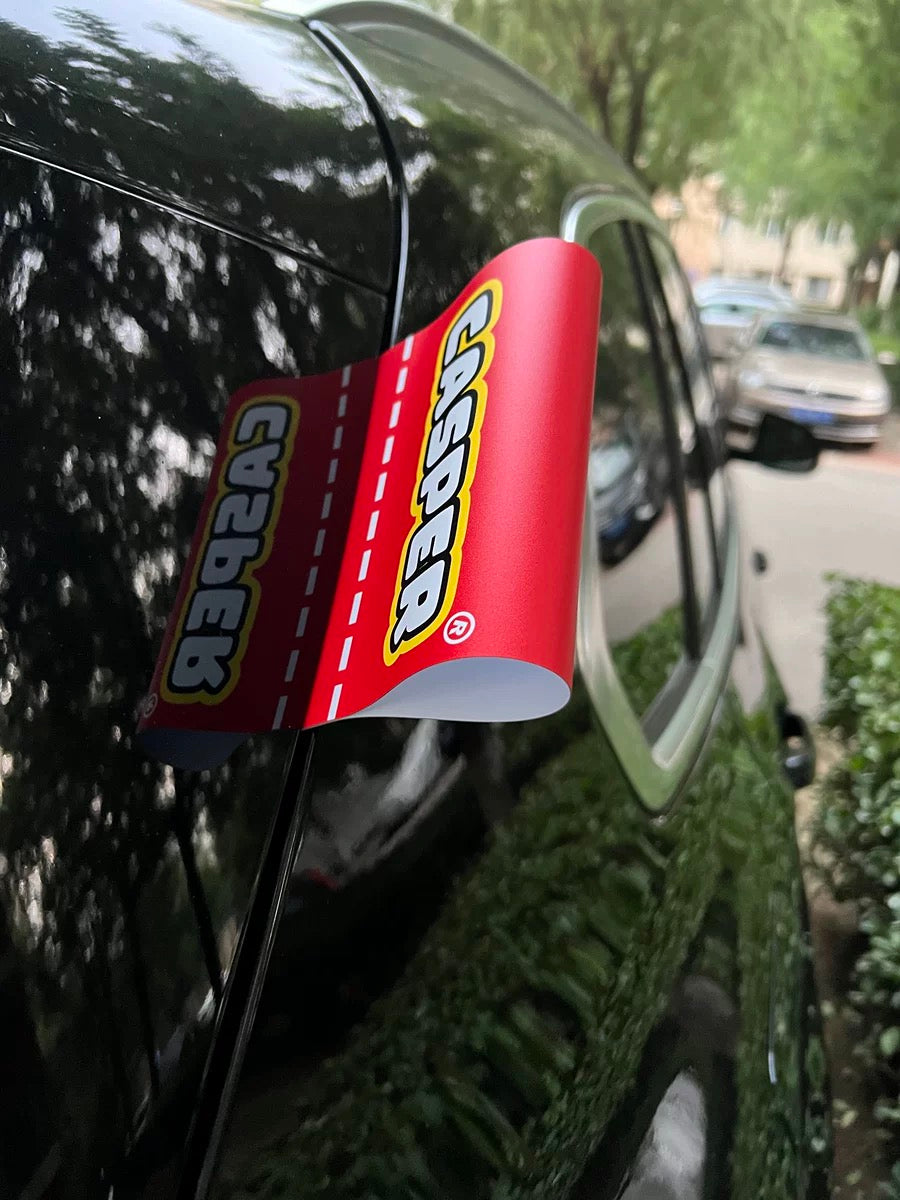 Customized Car Funny Washing Care Label Hangtag Sticker decal - Personalized Car Name Tag