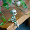 Car Dashboard Decoration - Fishing Skeleton Skull