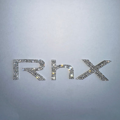 Lexus Rear Trunk Model Make Symbol Bling stickers Decal -RhX IS LS 250 350