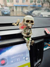 Car Dashboard Decoration - Fishing Skeleton Skull