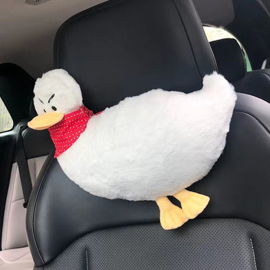 Funny Duck Headrest Pillow