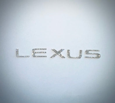 Bling LEXUS Rear Letters