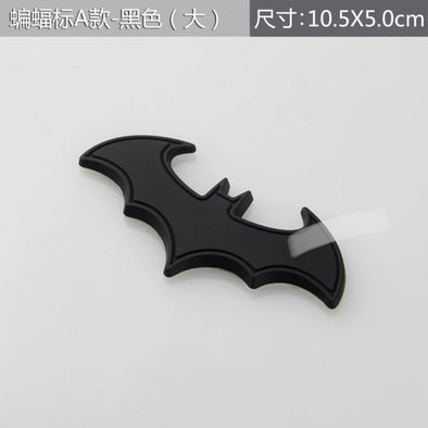 3D Chrome Metal Bat Car Decal Bumper Sticker – Carsoda