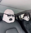 Funny Car Costume - Seat Hearest Ghost Mask