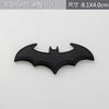 3D Chrome Metal Bat Car Decal Bumper Sticker – Carsoda