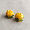 Hamburger Wheel Air Tyre Valve Dust Caps Covers Set of 2 or 4 For Cars Motorcycle Bike Bicycle