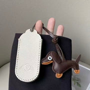 BMW Mini Key Case (24/25) - Pink/Blue/White w/  Schnauzer or Dachshund Dog Pendant