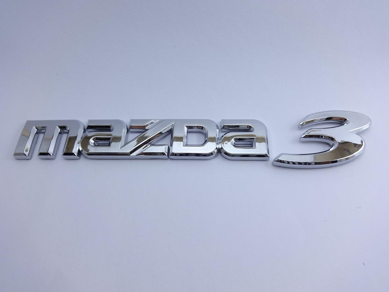 Mazda 3 or 6 Rear Trunk Metal Emblem or Bling Decal
