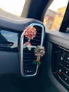 Bling Crystal Mermaid Car Air Vent Decoration with Wagging Tail