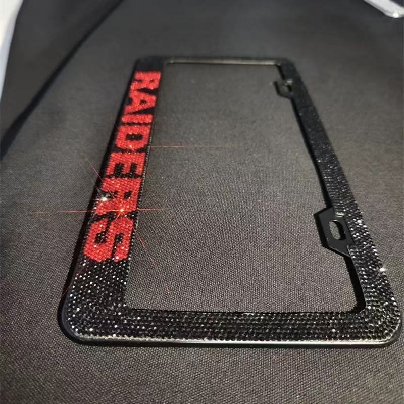 Custom Bling Rhinestone License Plate Frame