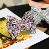 Bling Rhinestones Bow Air Vent Decoration with Freshener