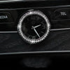 Round Bling Mercedes Benz Emblem for Center Clock Crystal Decal Decor - E class C class