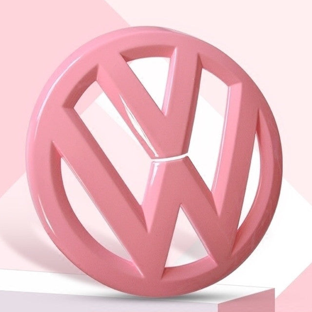 Pink VW Volkswagen Front Grille or Rear Trunk Emblem DIY – Carsoda