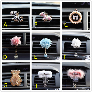 Crystalize Your Ride-Rhinestone Car Air Vent Bling Decorations