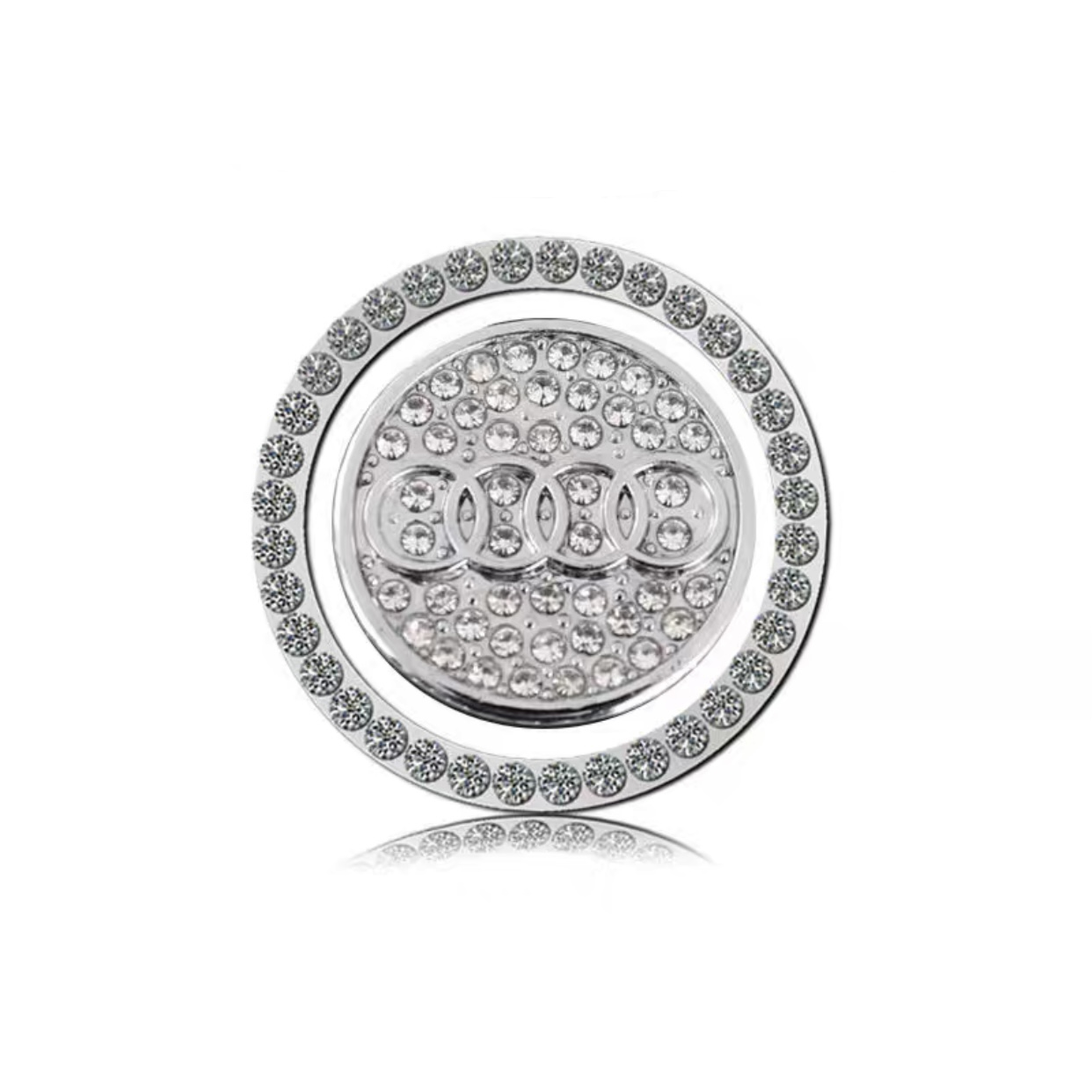 Bling Audi Emblem Start buton