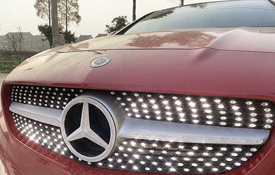 Bling Mercedes Front bar strip