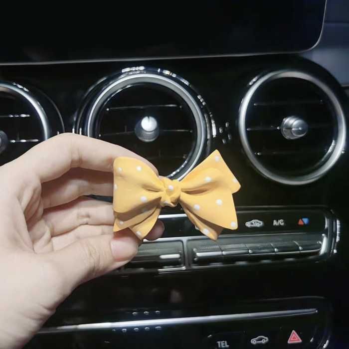 Bow Shaped Car Air Vent Decoration