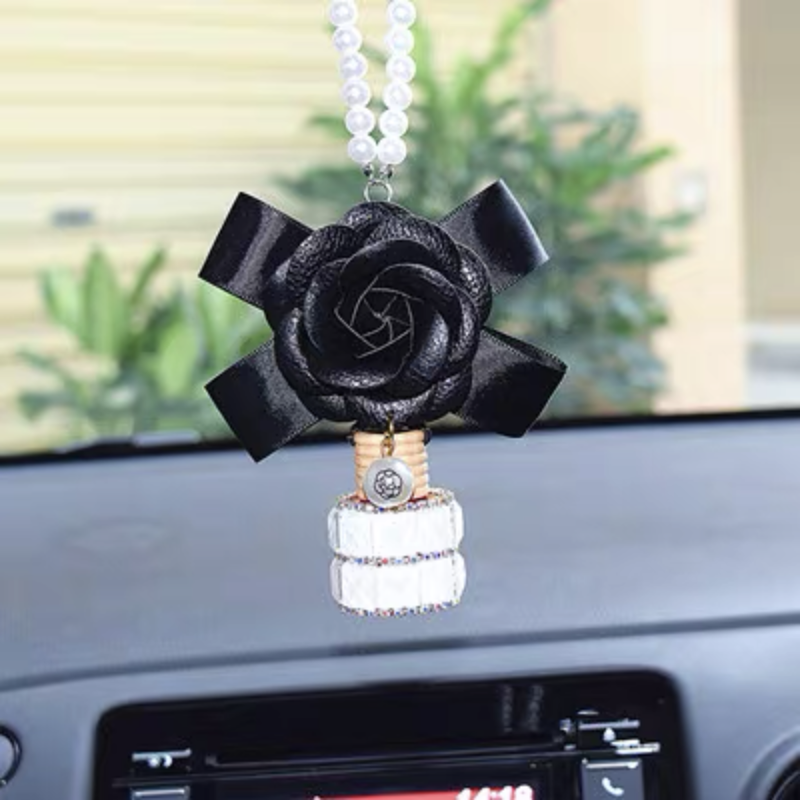 Car Mirror Charm-Camelia