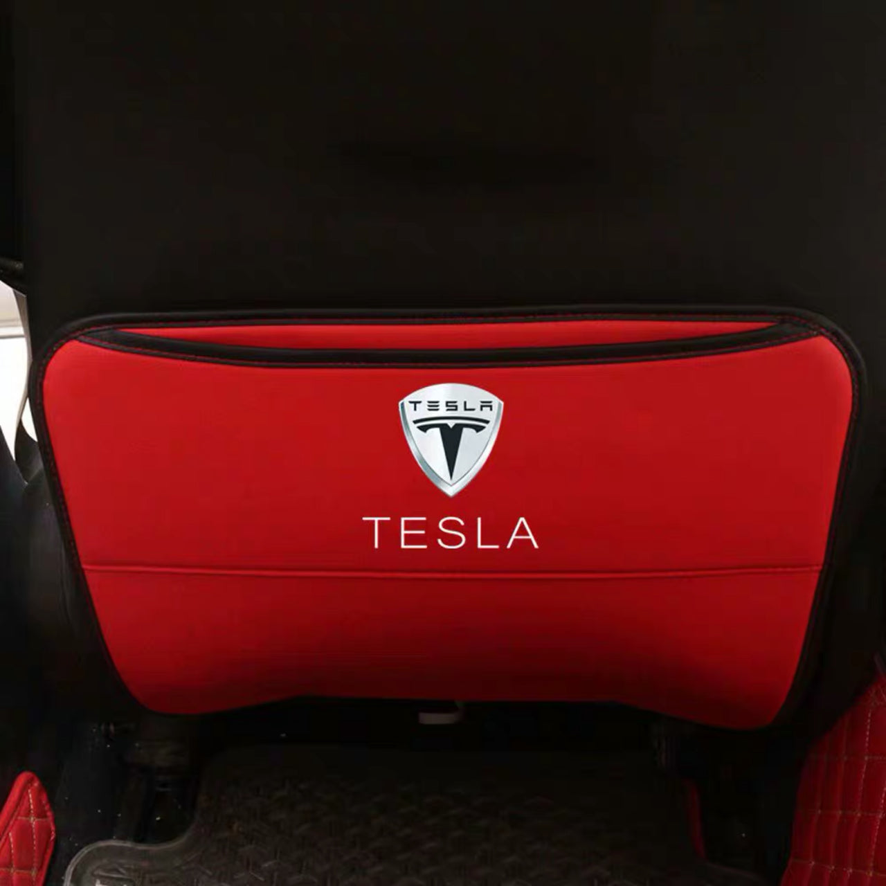 Car Seat Back Anti-kick Mat for Tesla