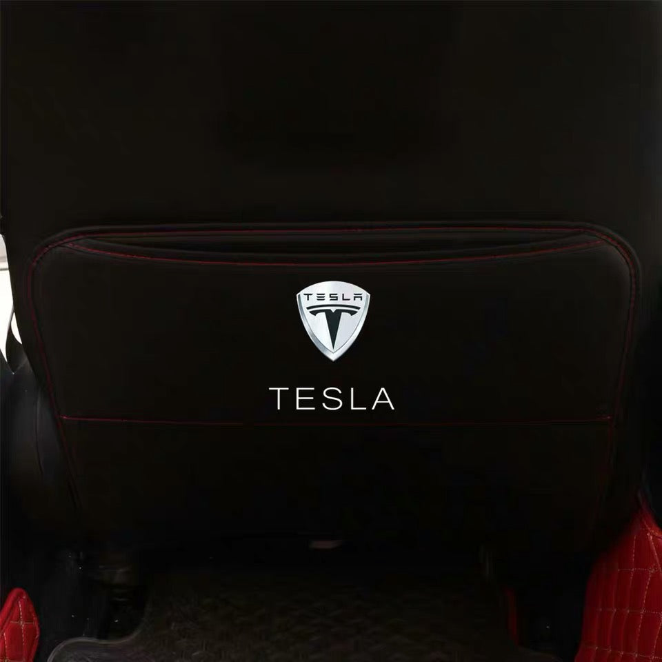 Car Seat Back Anti-kick Mat for Tesla
